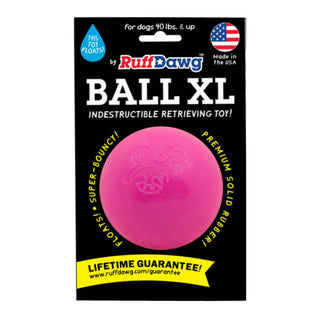 Ruff Dawg Ball XL Made in USA Dog Toy