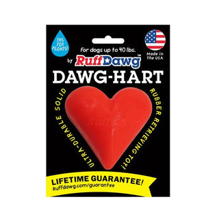 Ruff Dawg Dawg-Hart Dog Toy Made in USA