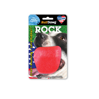 Ruff Dawg Rock Dog Toy, Made in USA