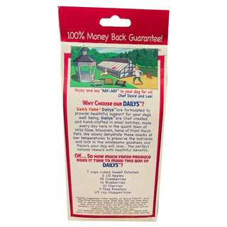 Sam's Yams Daily's Berry Yammy Recipe Dog Treats, 7-oz Box