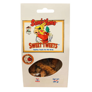 Sam's Yams Sweet Tweets Healthy Treats for Pet Birds, 3-oz