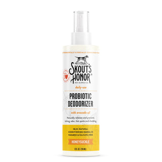 Skout's Honor Probiotic Honeysuckle Deodorizer for Dogs & Cats, 8-oz Bottle