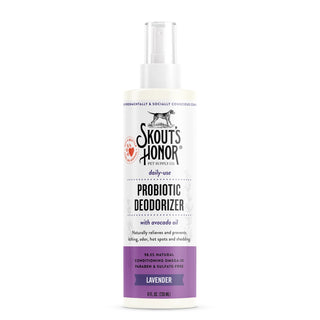 Skout's Honor Probiotic Lavender Deodorizer for Dogs & Cats, 8-oz Bottle