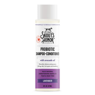 Skout's Honor Probiotic Lavender Shampoo for Dogs & Cats, 16-oz Bottle