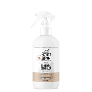 Skout's Honor Probiotic Sandalwood Vanilla Detangler for Dogs & Cats, 8-oz Bottle