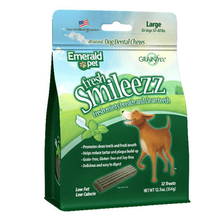 Emerald Pet Smileezz Dog Treats 12-oz, Large