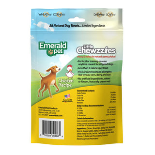 Emerald Pet Little Chewzzies Chicken Recipe Dog Treats