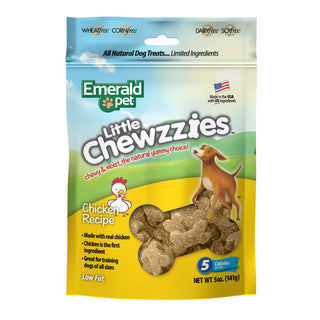 Emerald Pet Little Chewzzies Chicken Recipe Dog Treats