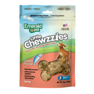 Emerald Pet Little Chewzzies Salmon Recipe Dog Treats