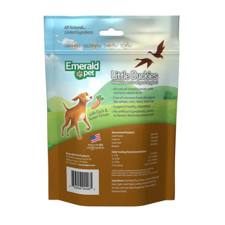 Emerald Pet Little Duckies with Duck & Sweet Potato Dog Treats