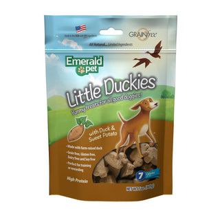 Emerald Pet Little Duckies with Duck & Sweet Potato Dog Treats