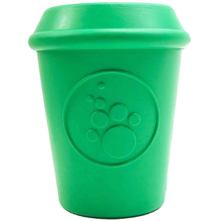 SodaPup Coffee Cup Rubber Dog Toy Made in USA