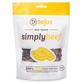 Sojos Simply Beef Freeze-Dried Dog Treats