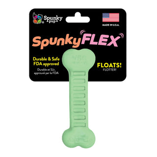 Spunky Pup SpunkyFlex Bone Dog Toy - Made in USA