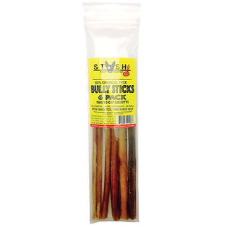 Stash Grass-Fed, Free-Range Bully Sticks 12", Bag of 6