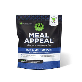 Stashios Meal Appeal Skin & Coat Support Food Topper for Dogs & Cats, 4-oz Bag