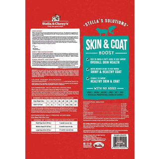 Stella & Chewy's Stella's Solutions Skin & Coat Boost Freeze-Dried Lamb & Salmon Dog Food, 13-oz bag