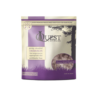 Steve's Quest Freeze-Dried Cat Food Chicken Recipe, 10-oz Bag