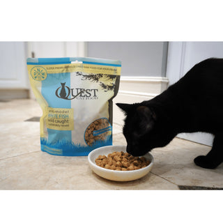 Steve's Quest Freeze-Dried Cat Food White Fish Recipe, 10-oz Bag