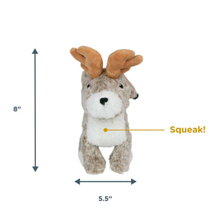 Tall Tails Animated Jackalope Dog Toy