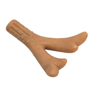 Tall Tails Bacon Scented Nylon Antler Chew Toy for Dogs, Large