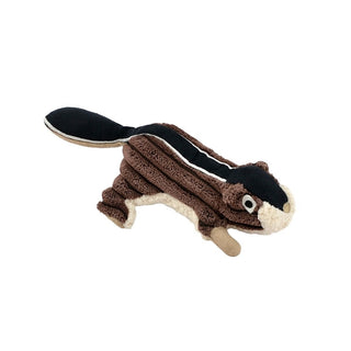 Tall Tails Chipmunk with Squeaker Plush Dog Toy