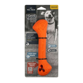 Tall Tails GOAT Sport Bone Dog Toy, Medium