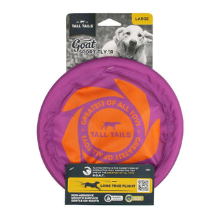 Tall Tails GOAT Sport Flyer Dog Toy, Large