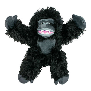 Tall Tails Gorilla Rope Body Grunting Squeaker Plush Dog Toy