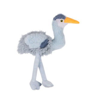 Tall Tails Heron Rope Body Squeaker Dog Toy