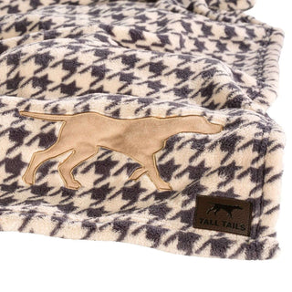 Tall Tails Houndstooth Dog Blanket, 30 x 40