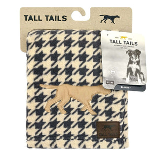 Tall Tails Houndstooth Dog Blanket, 30" x 40"