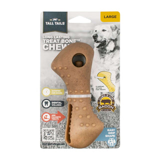 Tall Tails Nylon Treat Bone Chew Toy for Dogs, Large