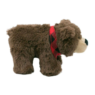 Tall Tails Plush Bear Squeaker Dog Toy, 5-Inch