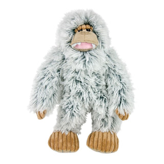 Tall Tails Plush Yeti with Squeaker Dog Toy