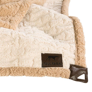 Tall Tails Sherpa Fleece Dog Blanket, 30 x 40