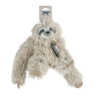 Tall Tails Sloth Rope Body Squeaker Dog Toy