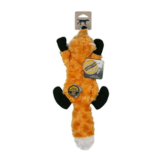 Tall Tails Stuffless Fox Squeaker Dog Toy