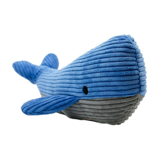 Tall Tails Whale Plush Squeaker Dog Toy