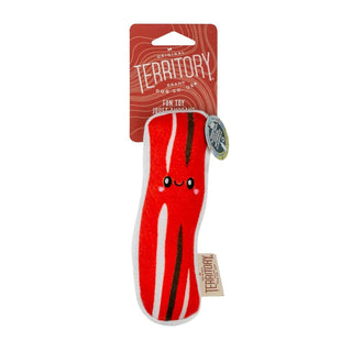 Territory Bacon with Squeaker Dog Toy