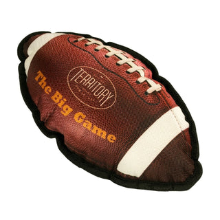 Territory Big Game Football with Squeaker Dog Toy