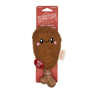 Territory Chicken Bone 2-in-1 Dog Toy