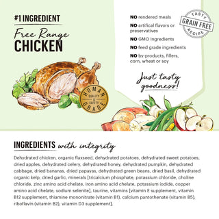 The Honest Kitchen Chicken Recipe Grain-Free Dehydrated Dog Food, 7-lb Box