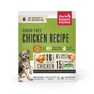 The Honest Kitchen Chicken Recipe Grain-Free Dehydrated Dog Food, 10-lb Box