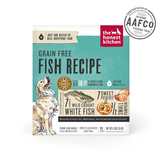 The Honest Kitchen Fish Recipe Grain-Free Dehydrated Dog Food, 4-lb Box