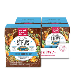 The Honest Kitchen One Pot Stews Tender Turkey Stew Wet Dog Food, 10.5-oz, Case of 6