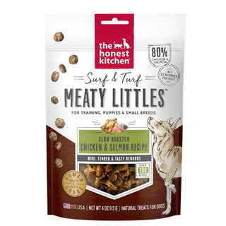 The Honest Kitchen Surf & Turf Meaty Littles Chicken & Salmon Recipe Dog Treats