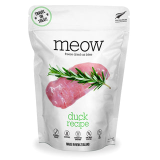 The New Zealand Natural Pet Food Co. Meow Duck Recipe Freeze-Dried Cat Treats, 1.76-oz bag