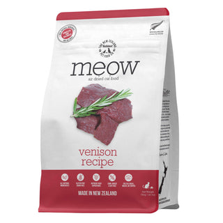 The New Zealand Natural Pet Food Co. Meow Venison Recipe Air-Dried Cat Food, 26.5-oz bag