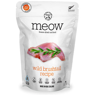 The New Zealand Natural Pet Food Co. Meow Wild Brushtail Recipe Freeze-Dried Cat Food, 9.9-oz bag